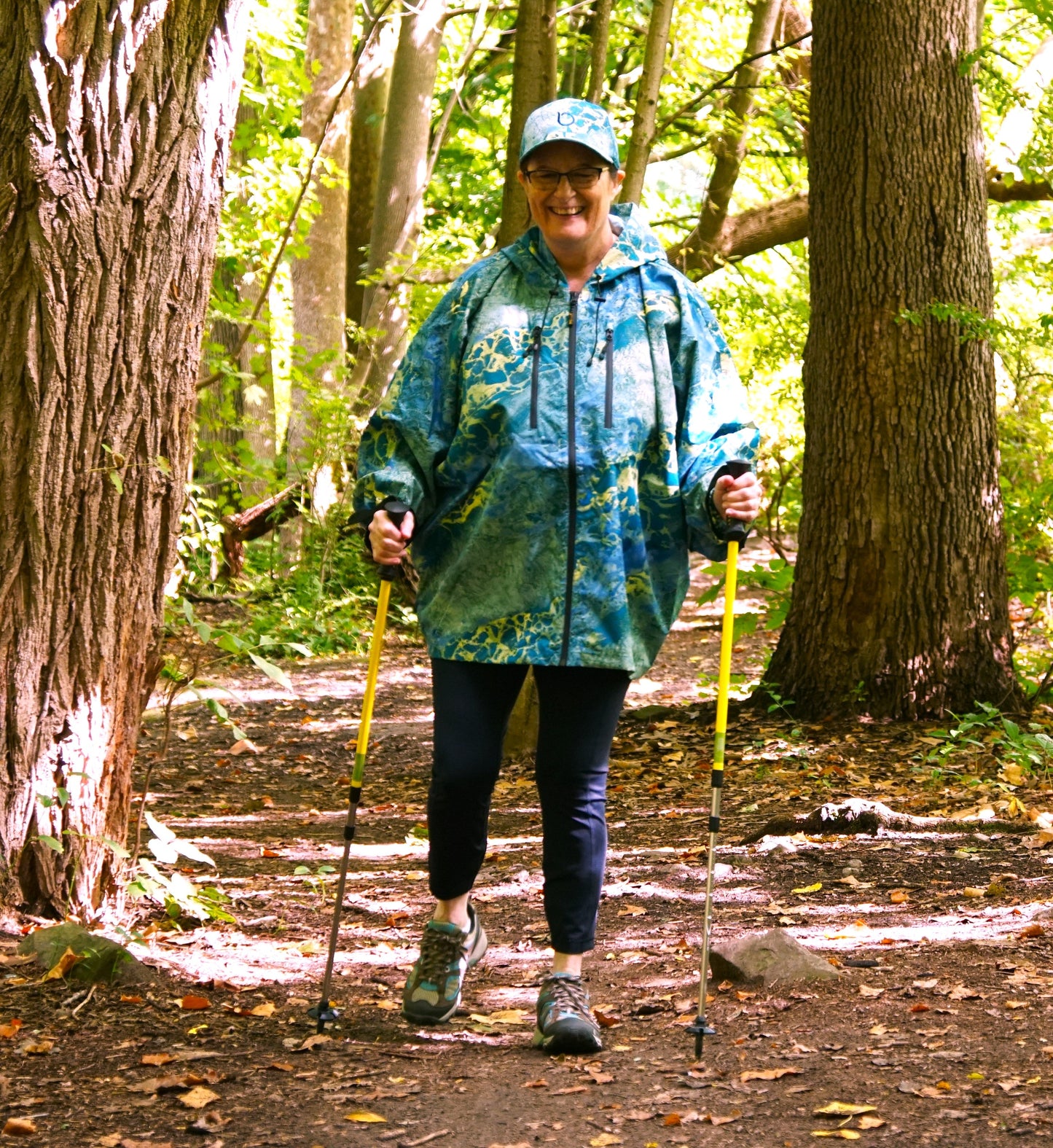 Brella 2015 Blue Yellow Unisex Rain Jacket - The Brella Nation