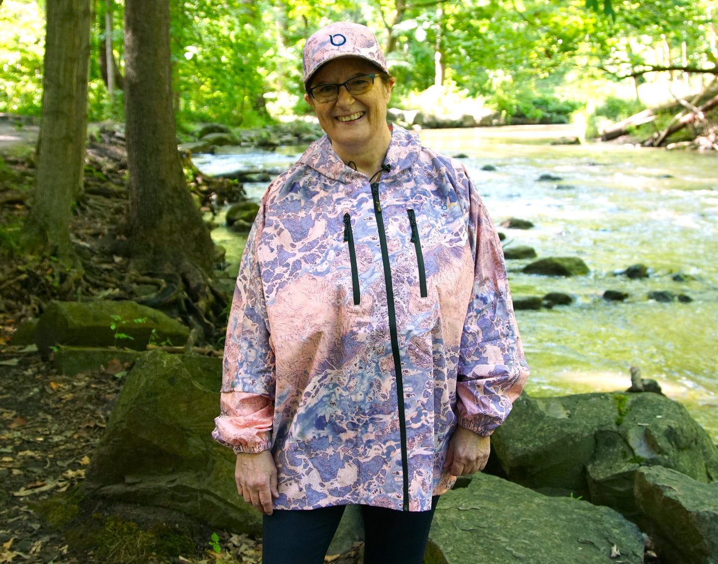 Brella 2015 Purple Rose Unisex Rain Jacket - The Brella Nation