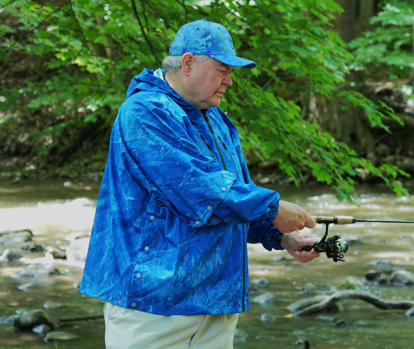 Brella 2015 Blue Unisex Rain Jacket - The Brella Nation