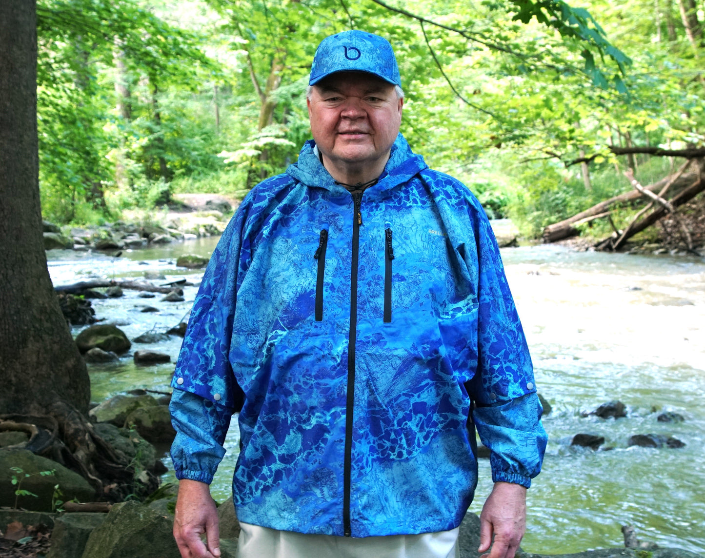 Brella 2015 Blue Unisex Rain Jacket - The Brella Nation