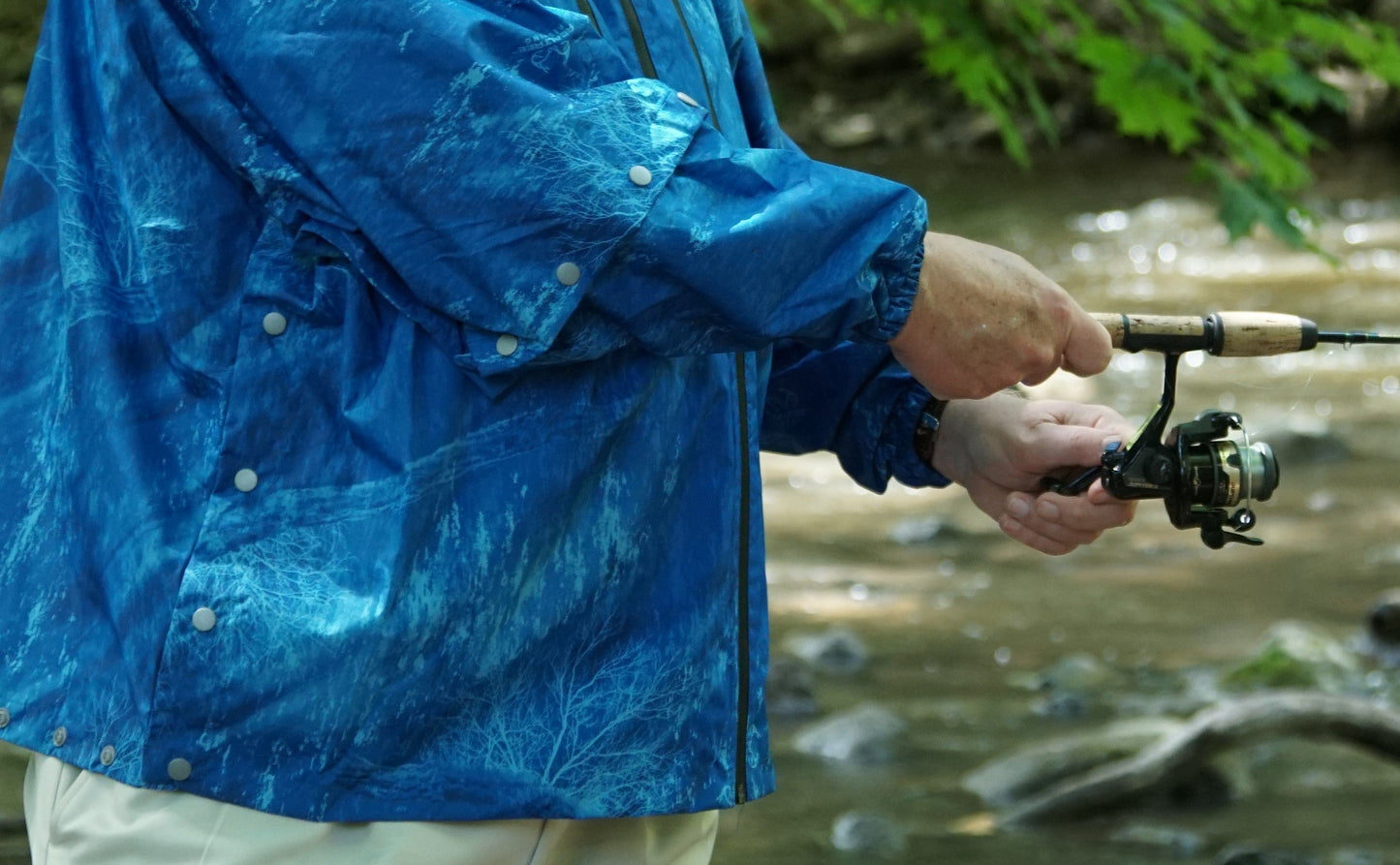 Brella 2015 Blue Unisex Rain Jacket - The Brella Nation