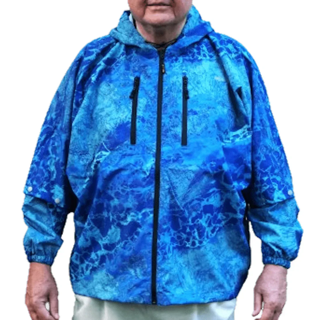 Brella Blue Unisex Rain Jacket
