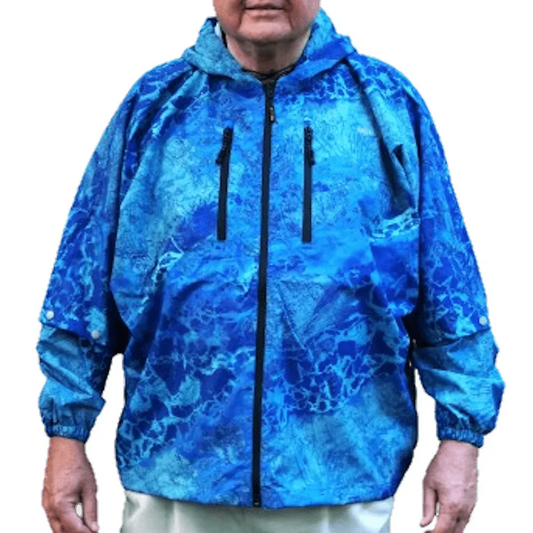 Brella Blue Unisex Rain Jacket