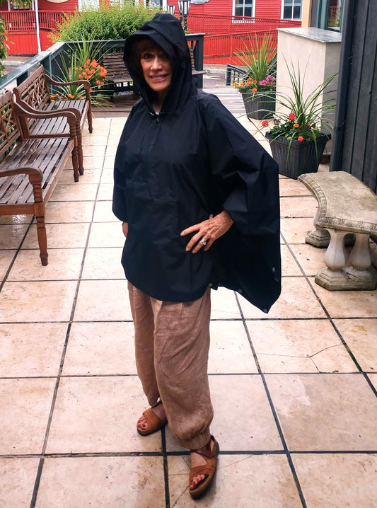 Brella Black Rain Jacket Unisex