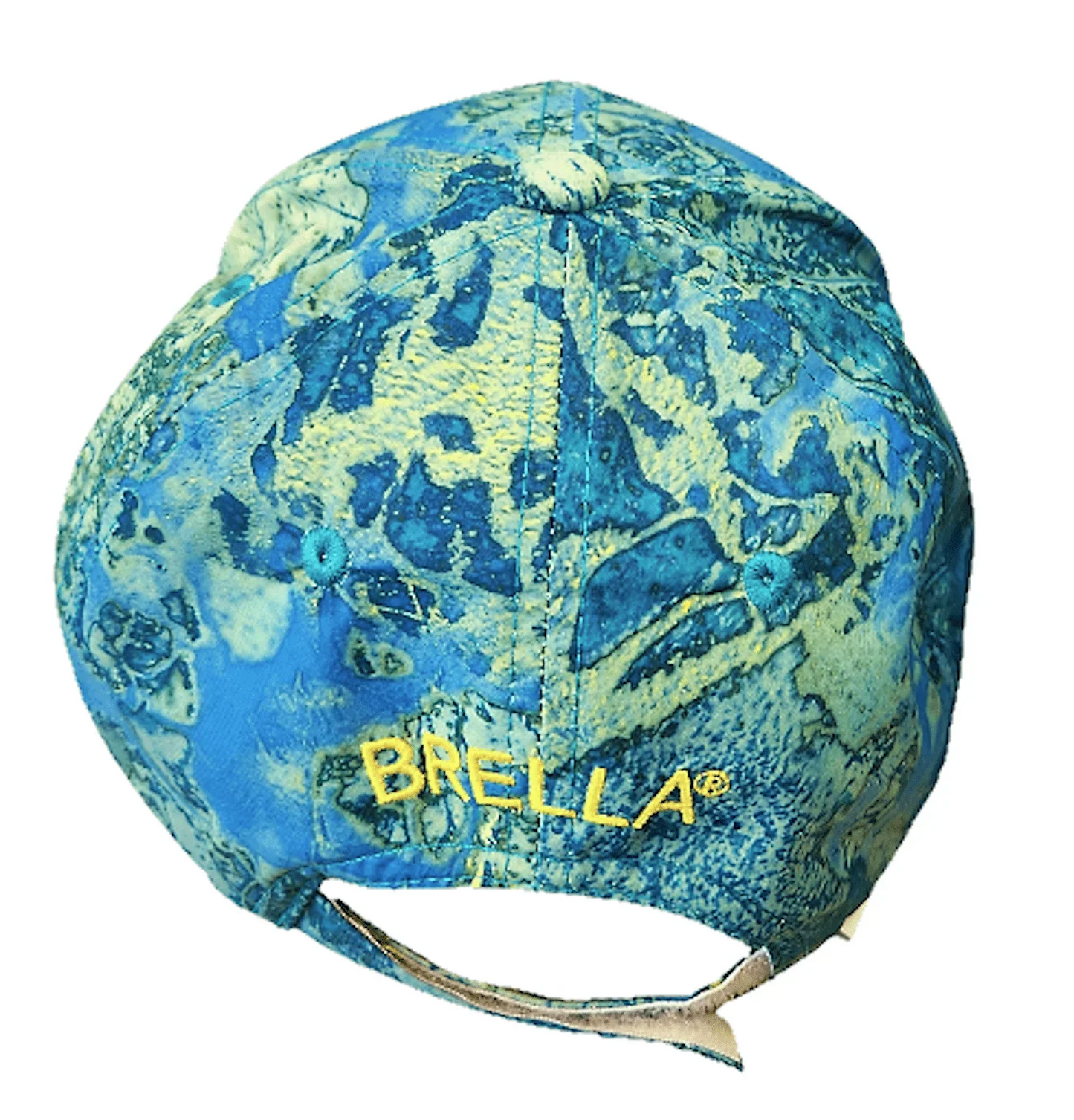 Brella Blue Yellow Unisex Waterproof Hat