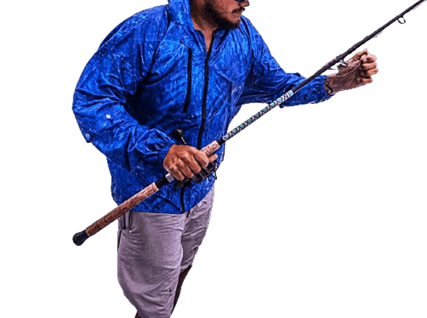 Brella Realtree Marine Blue Unisex Rain Jacket