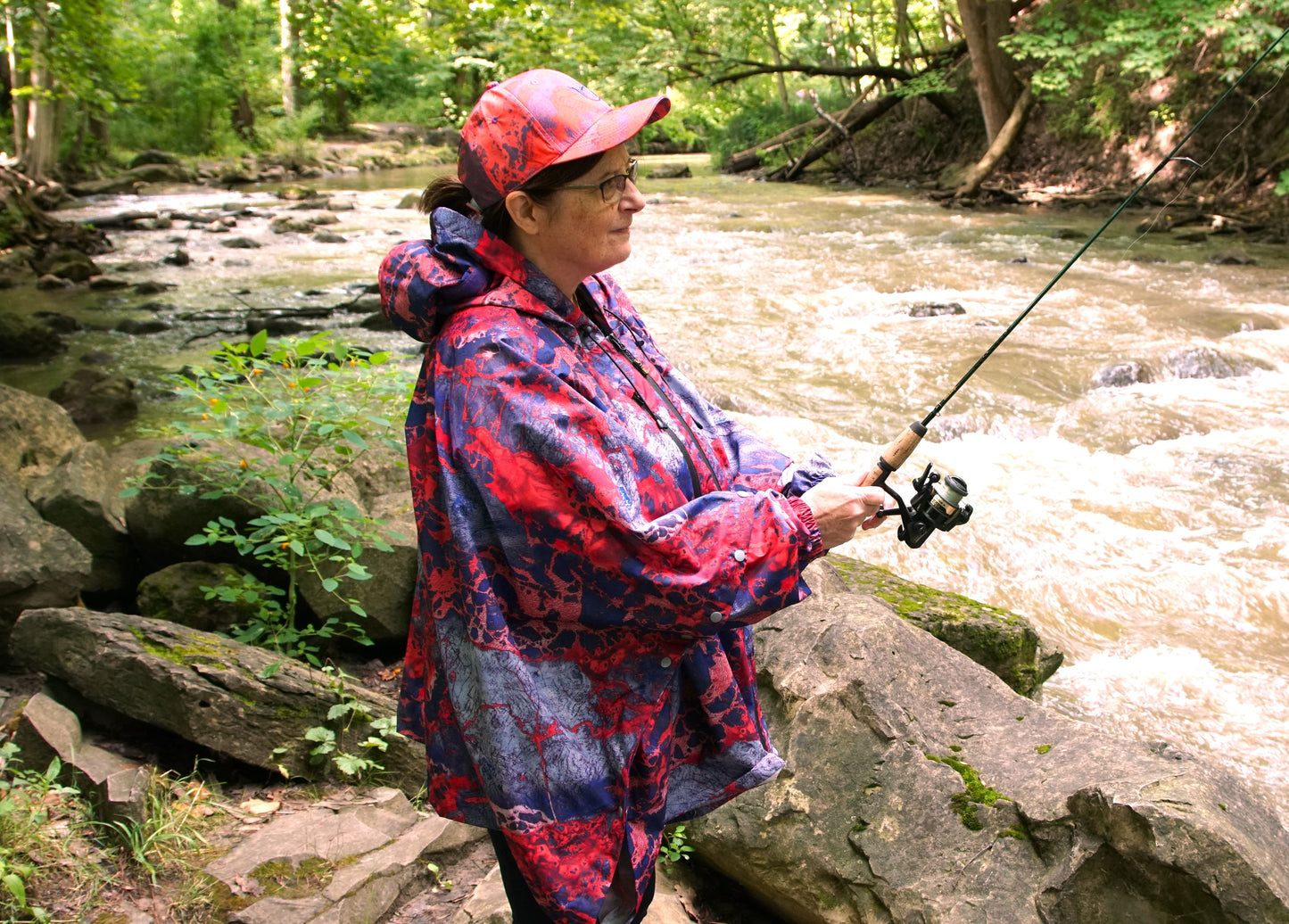 Brella 2015 Red, White and Blue Unisex Rain Jacket - The Brella Nation