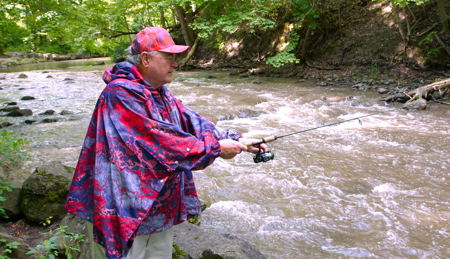 Brella 2015 Red, White and Blue Unisex Rain Jacket - The Brella Nation