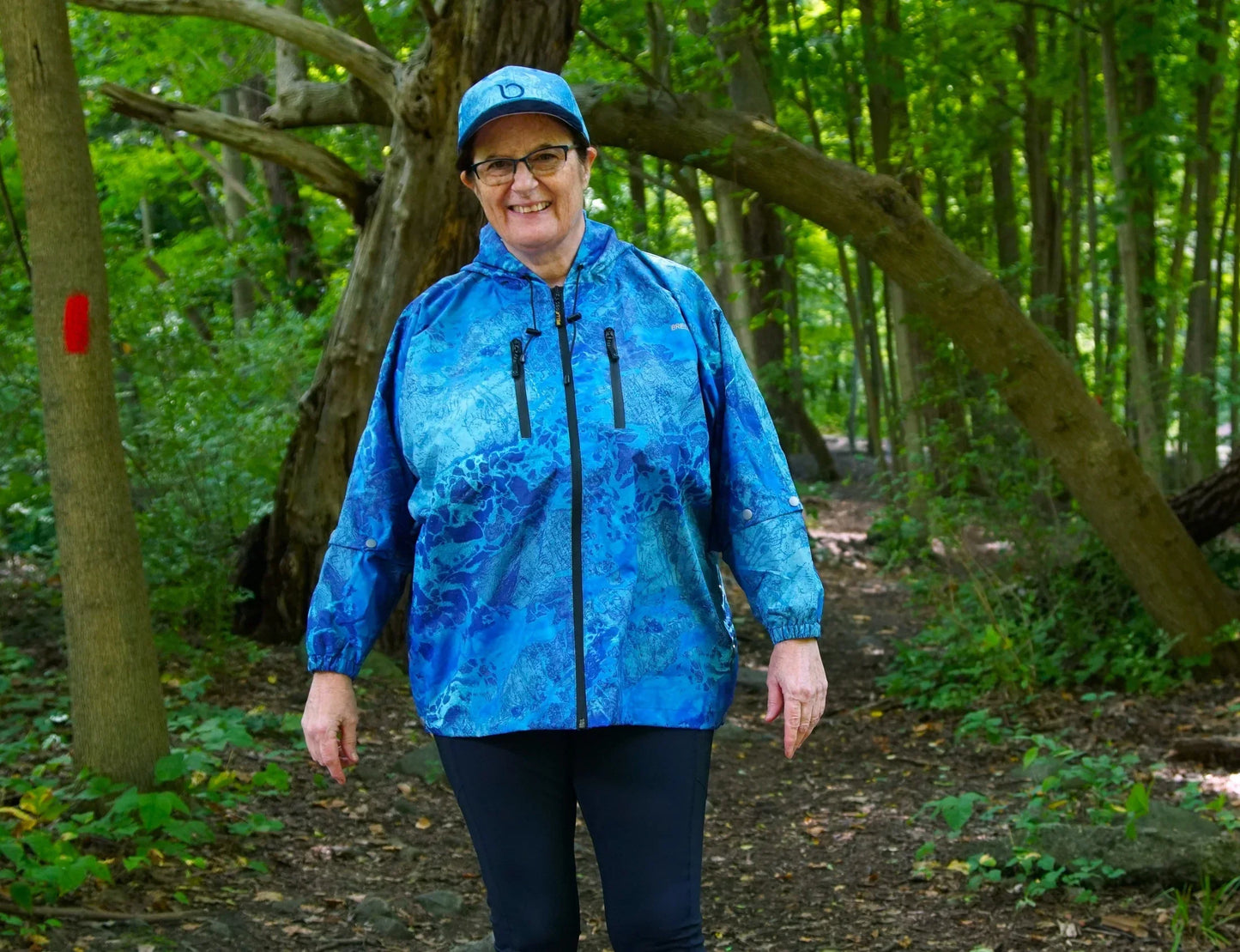 Brella 2015 Blue Unisex Rain Jacket for Youth + Petite - The Brella Nation