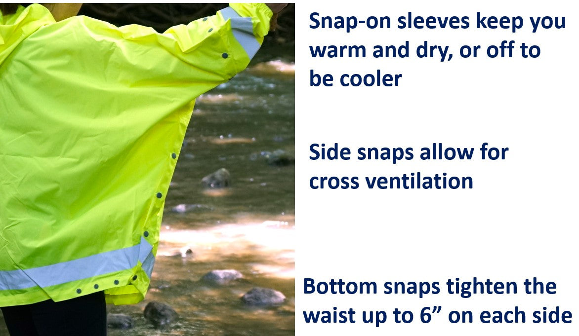 Brella 2020 Black Unisex Rain Jacket - The Brella Nation