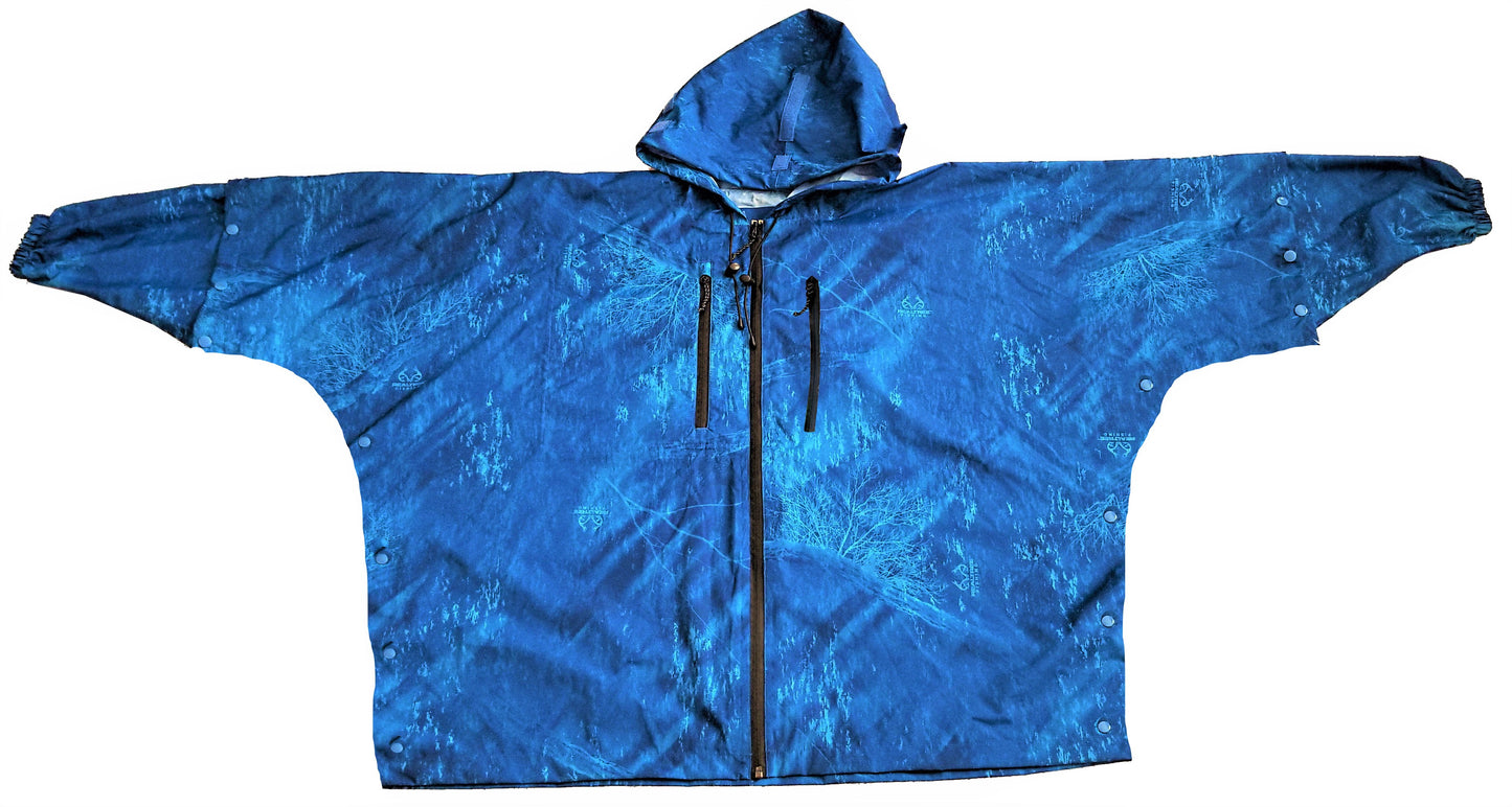 SALE 68% OFF - Brella 2015 Realtree Marine Blue Unisex Rain Jacket