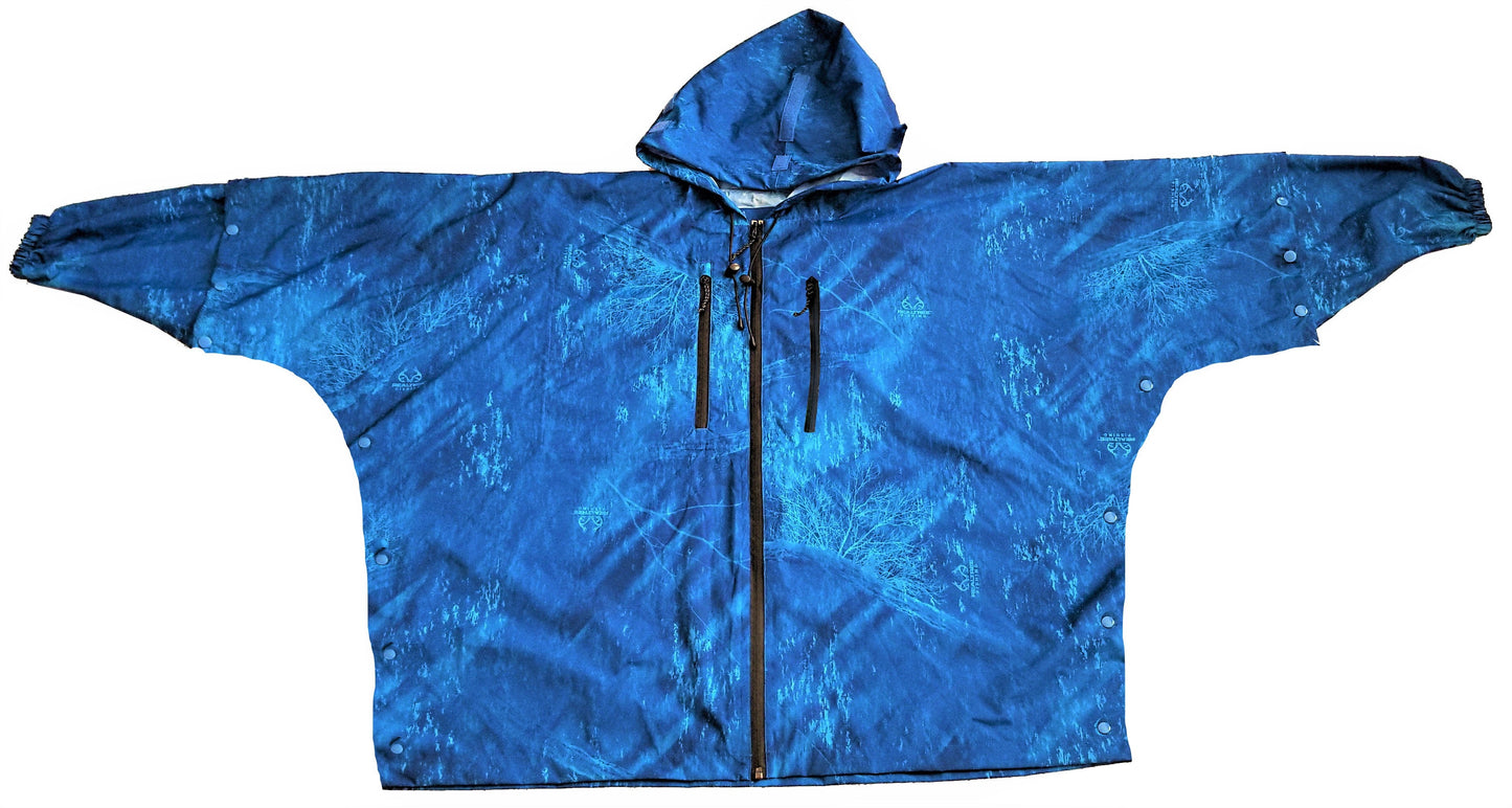 Brella Realtree Marine Blue Unisex Rain Jacket