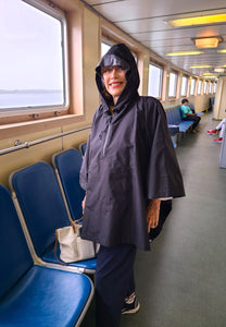 Brella 2020 Black Unisex Rain Poncho - The Brella Nation